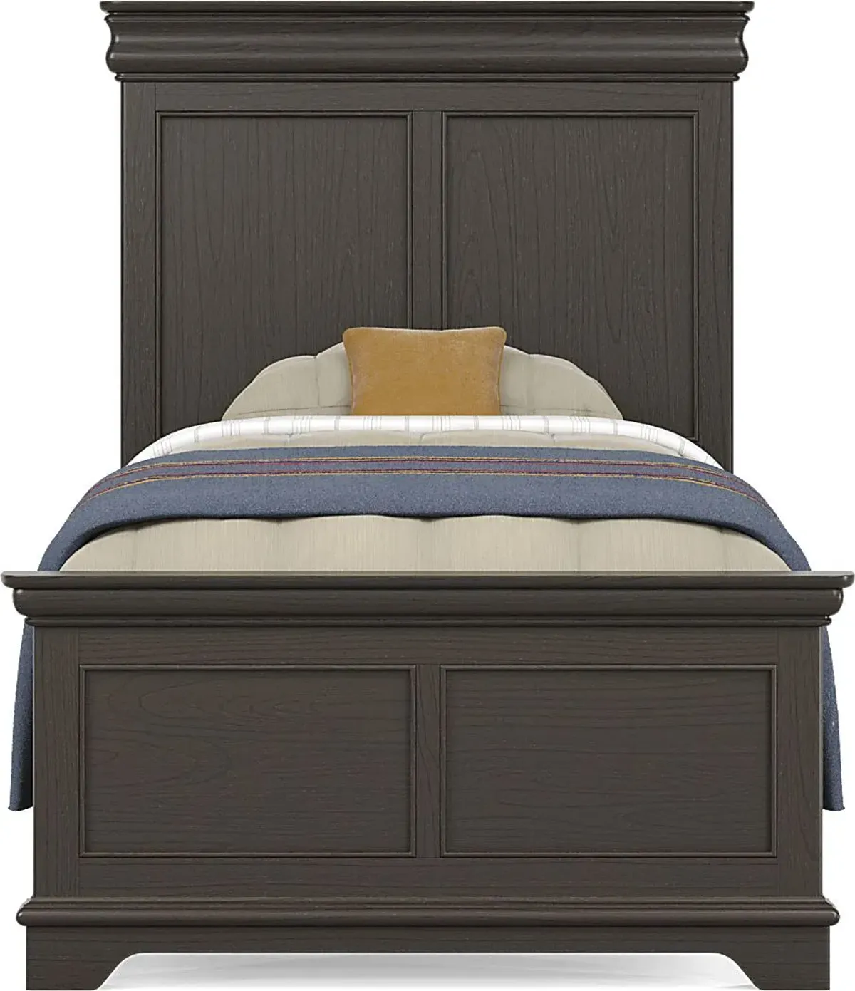 Kids Oberon Chocolate Twin Panel Bed