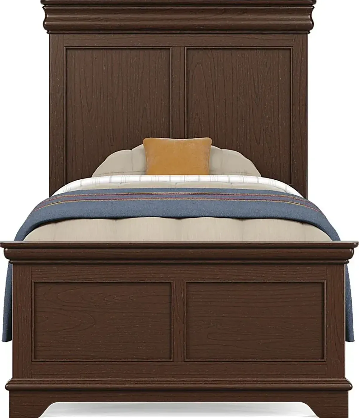 Kids Oberon Chocolate Twin Panel Bed