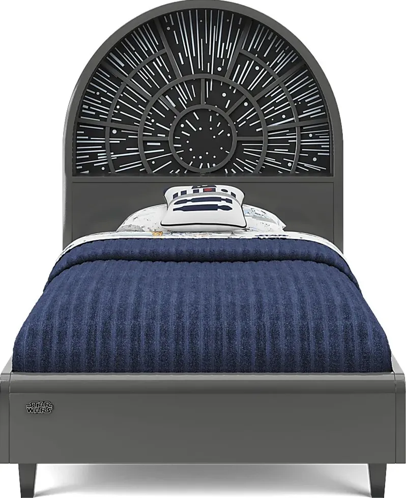 Kids Star Wars Millennium Falcon Lightspeed Carbonite 3 Pc Twin Platform Bed