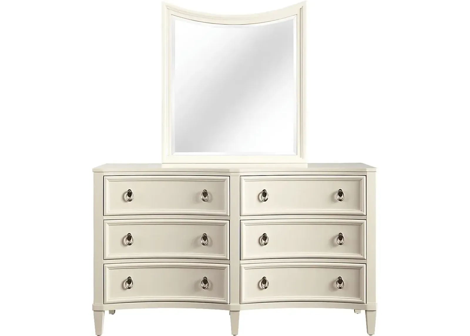 Kids Jaclyn Place Ivory Dresser Mirror Set