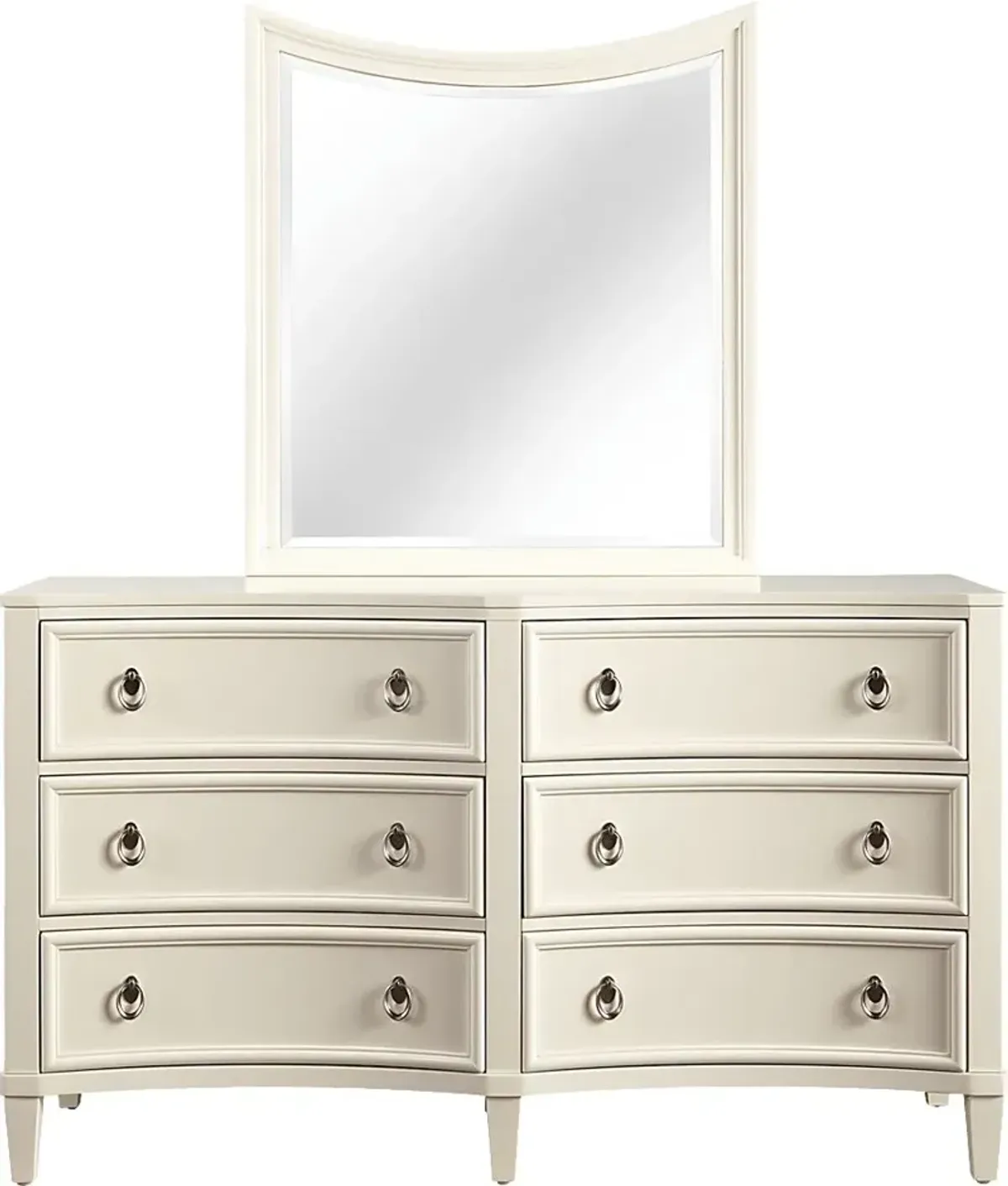 Kids Jaclyn Place Ivory Dresser Mirror Set