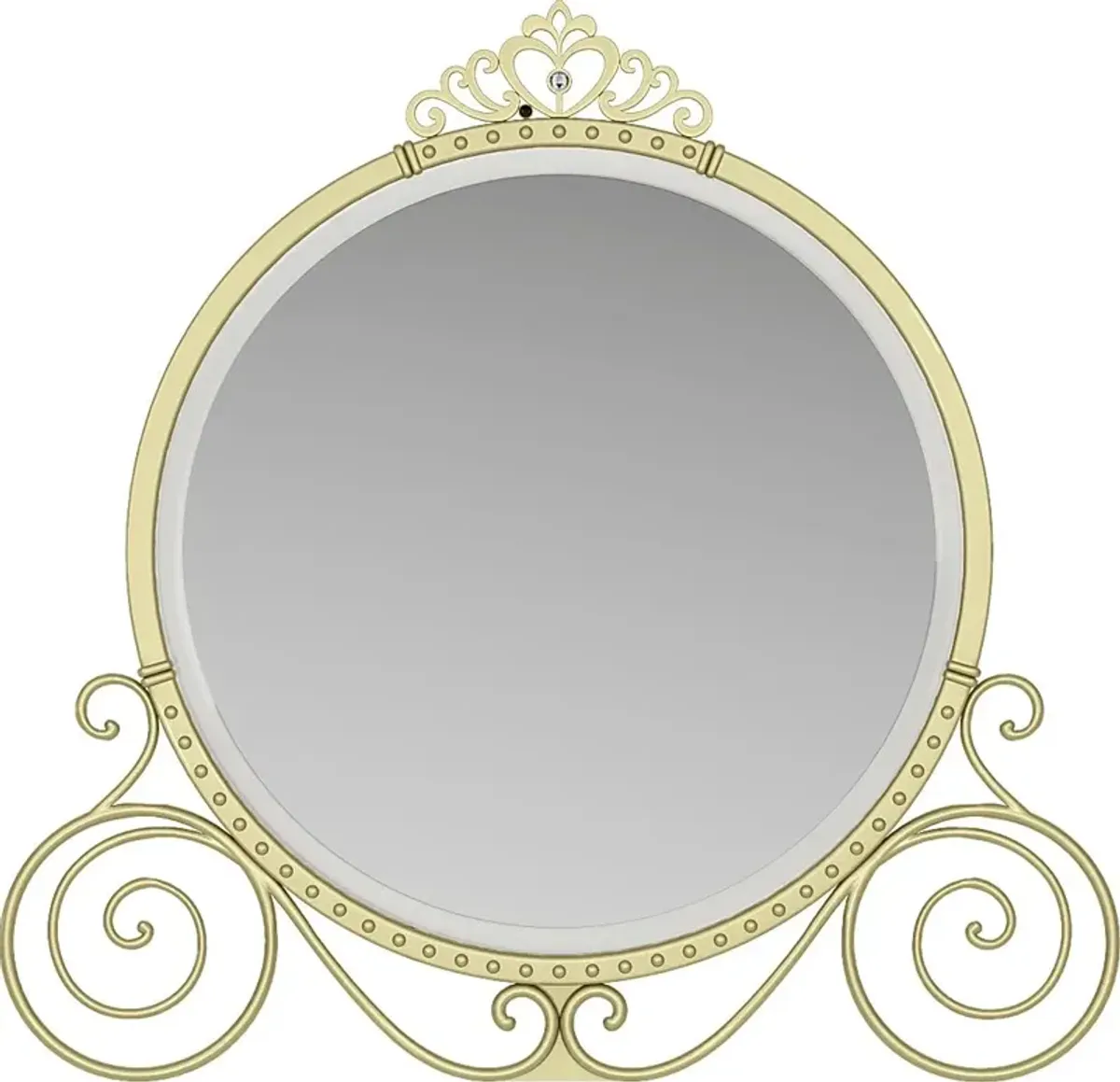 Disney Princess Royal Gold Carriage Mirror