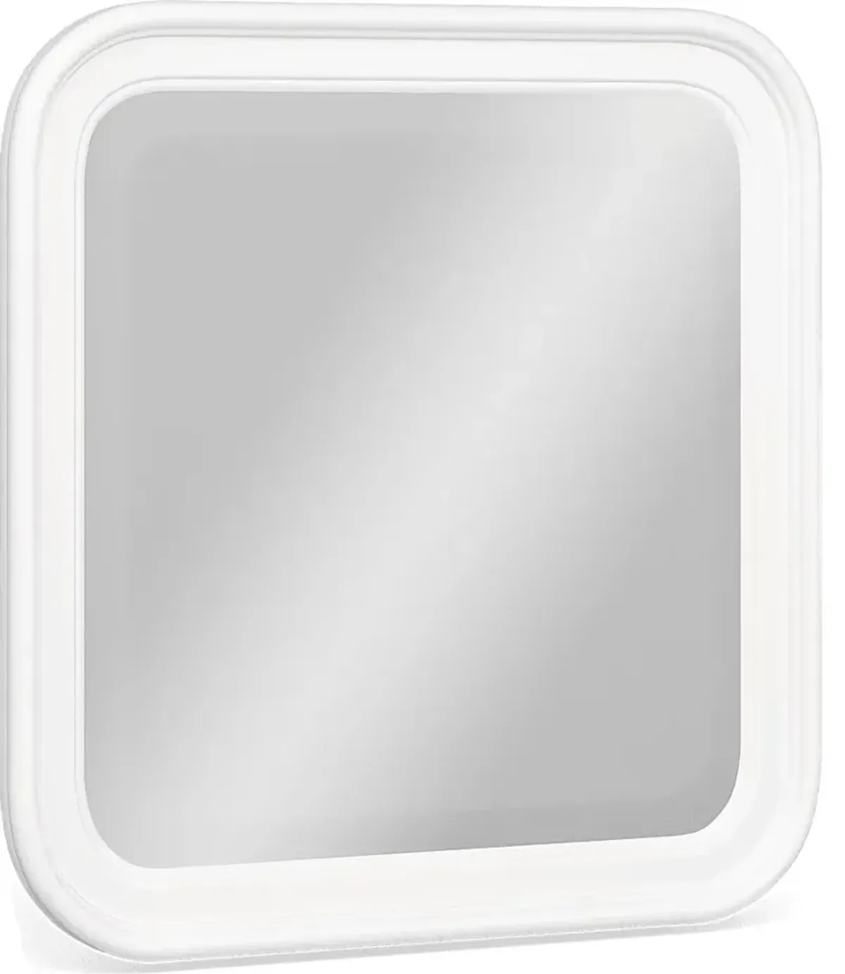 Kids San Simeon White Square Mirror