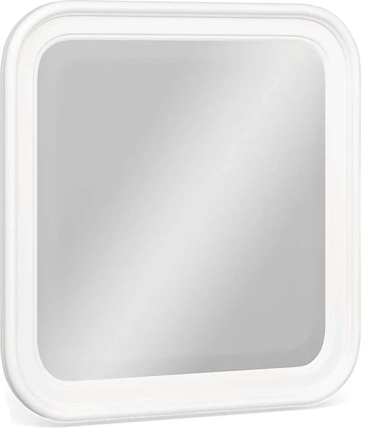 Kids San Simeon White Square Mirror