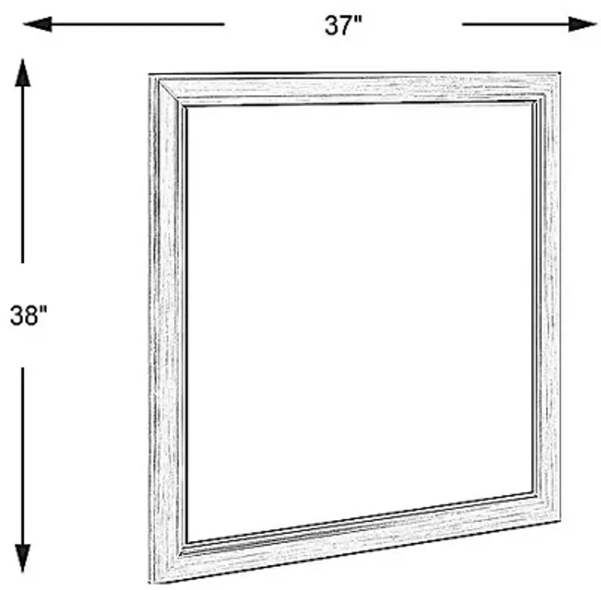 Kids Holden's Ridge Charcoal Mirror