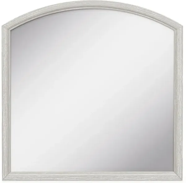 Kids Emilie Rose Wirebrush Gray Mirror