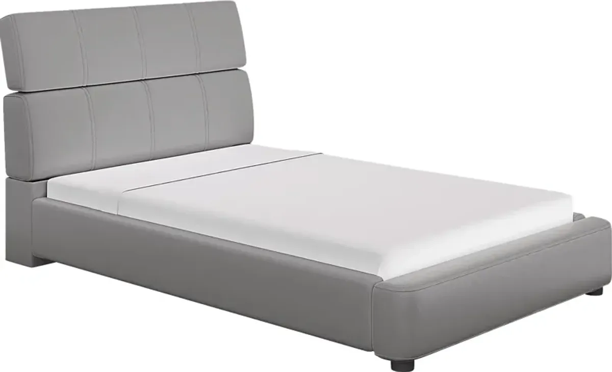 Kids ReGen&trade; Recharged Gray 3 Pc Twin Bed