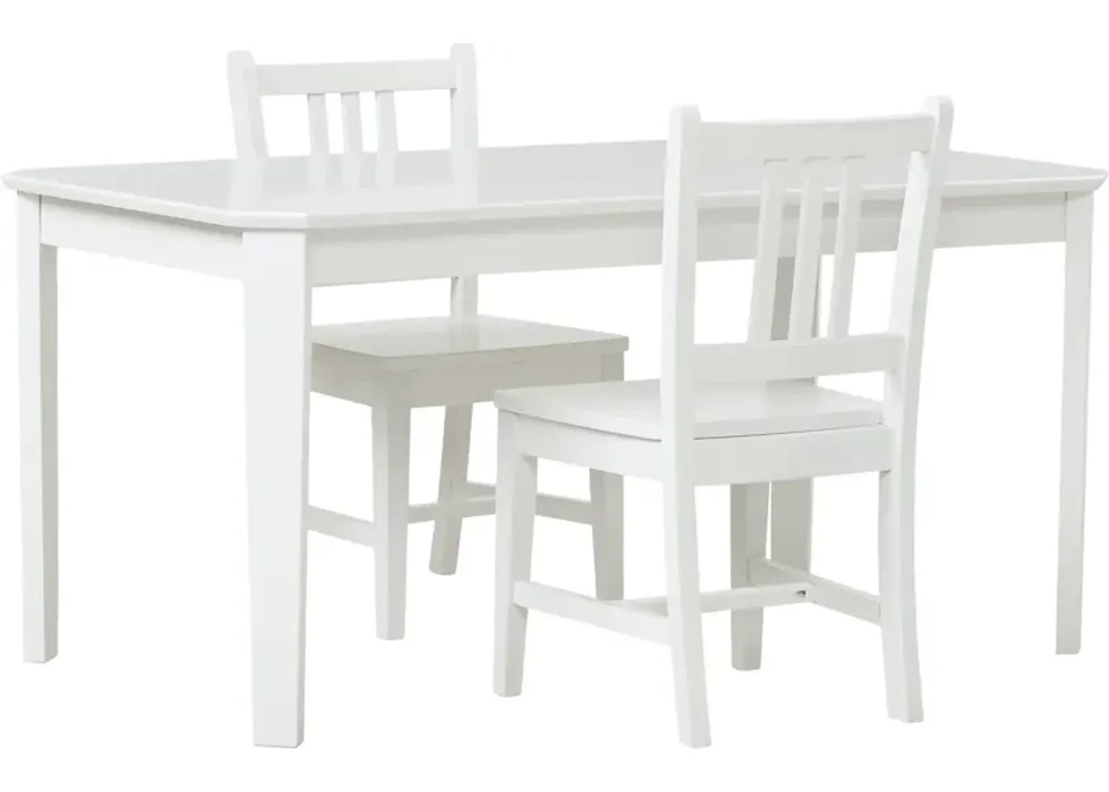 Kids Jo Jo White 3 Pc Table Set