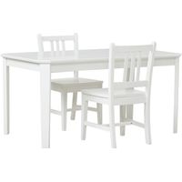 Kids Jo Jo White 3 Pc Table Set