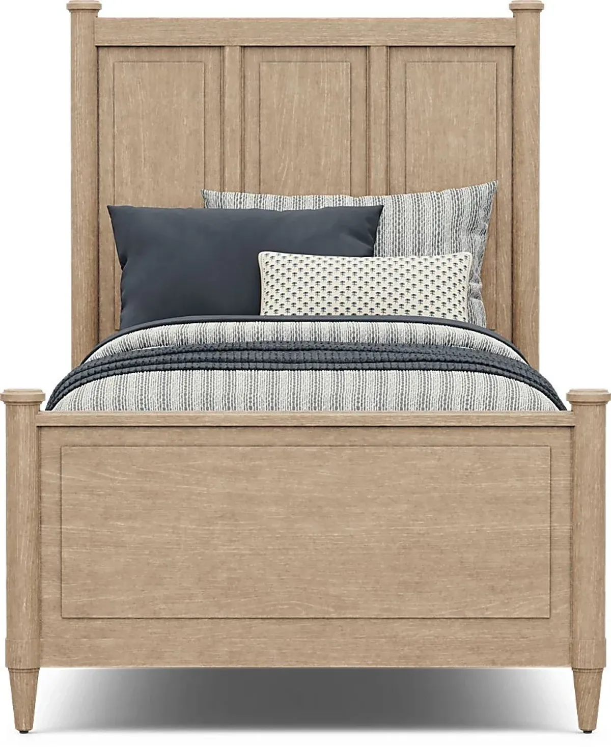 Kids Lindbrook Sand Twin Panel Bed