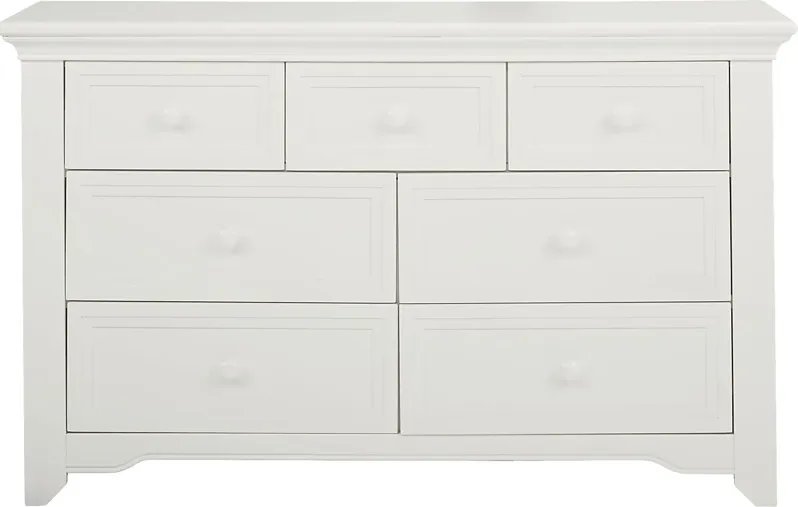 Baby Cache Harborbridge White Dresser