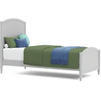 Kids Modern Colors Light Gray 3 Pc Twin XL Panel Bed