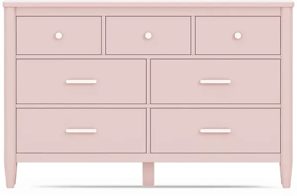 Kids Modern Colors Pink Dresser