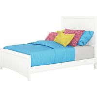 Kids Ivy League 2.0 White 3 Pc Full Panel Bed