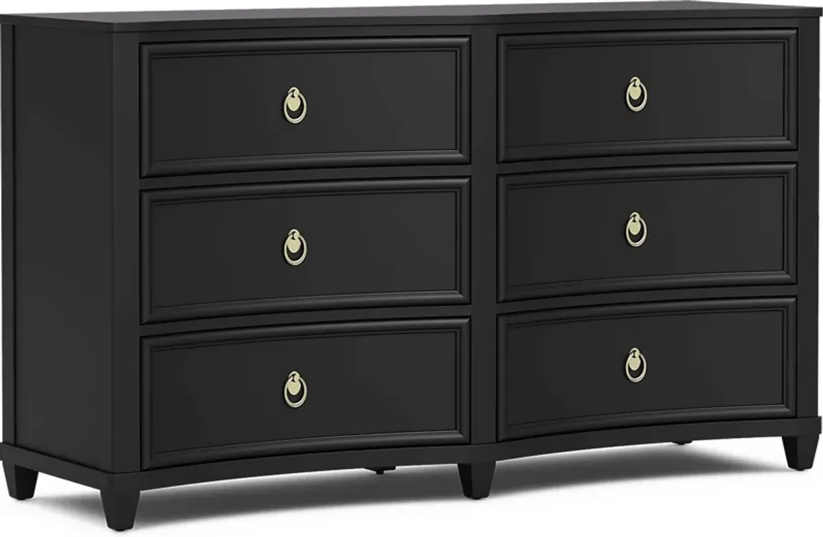 Kids Jaclyn Lane Black Dresser