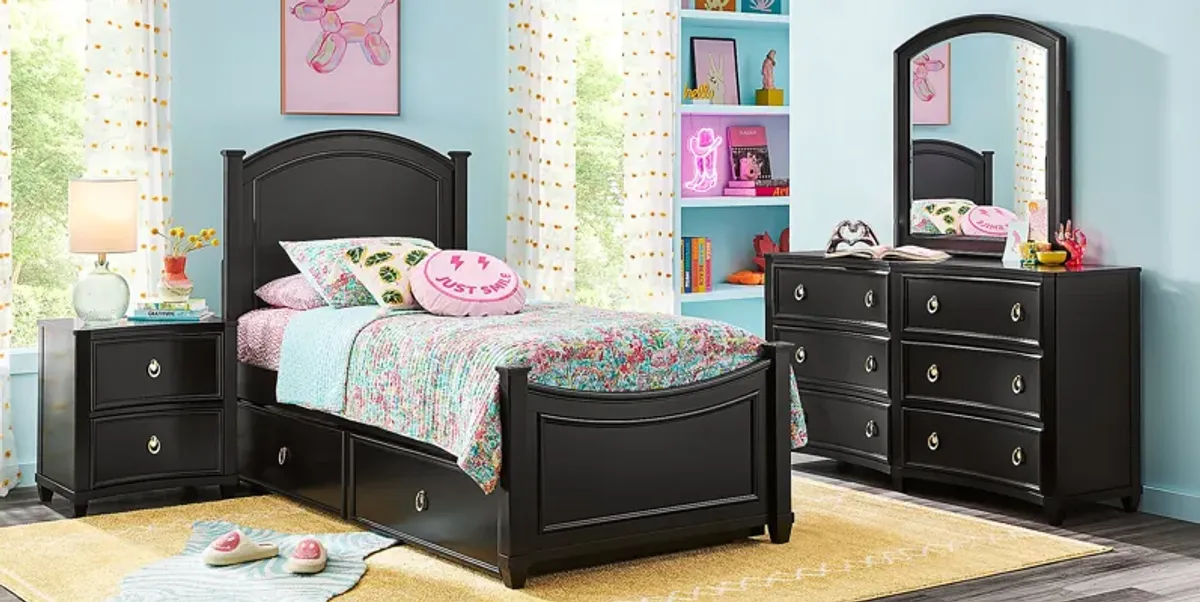 Kids Jaclyn Lane Black Dresser