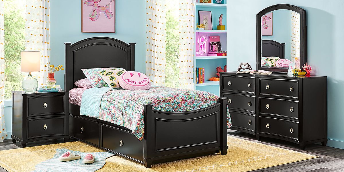 Kids Jaclyn Lane Black Dresser