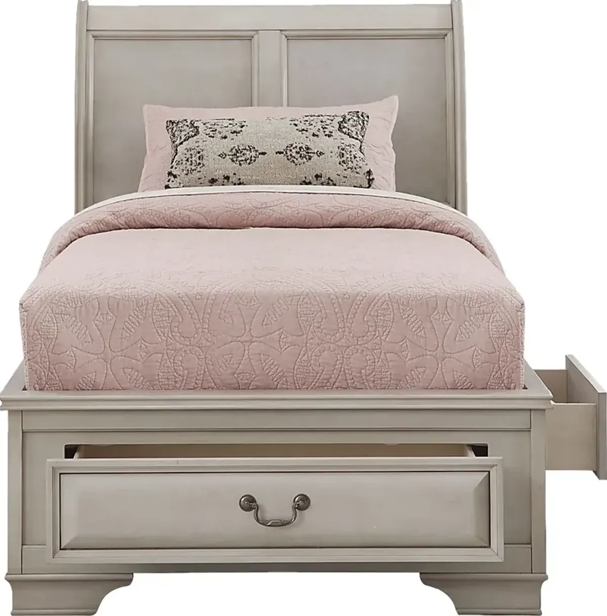 Kids Mill Valley Jr. White 3 Pc Twin Storage Bed