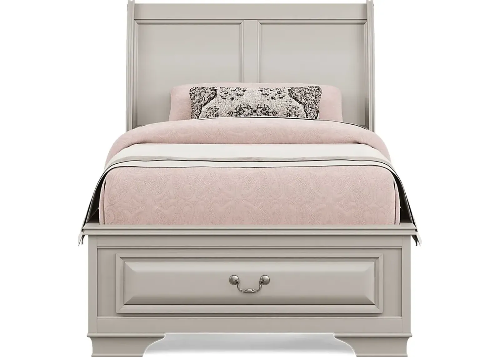 Kids Mill Valley Jr. White 3 Pc Twin Storage Bed