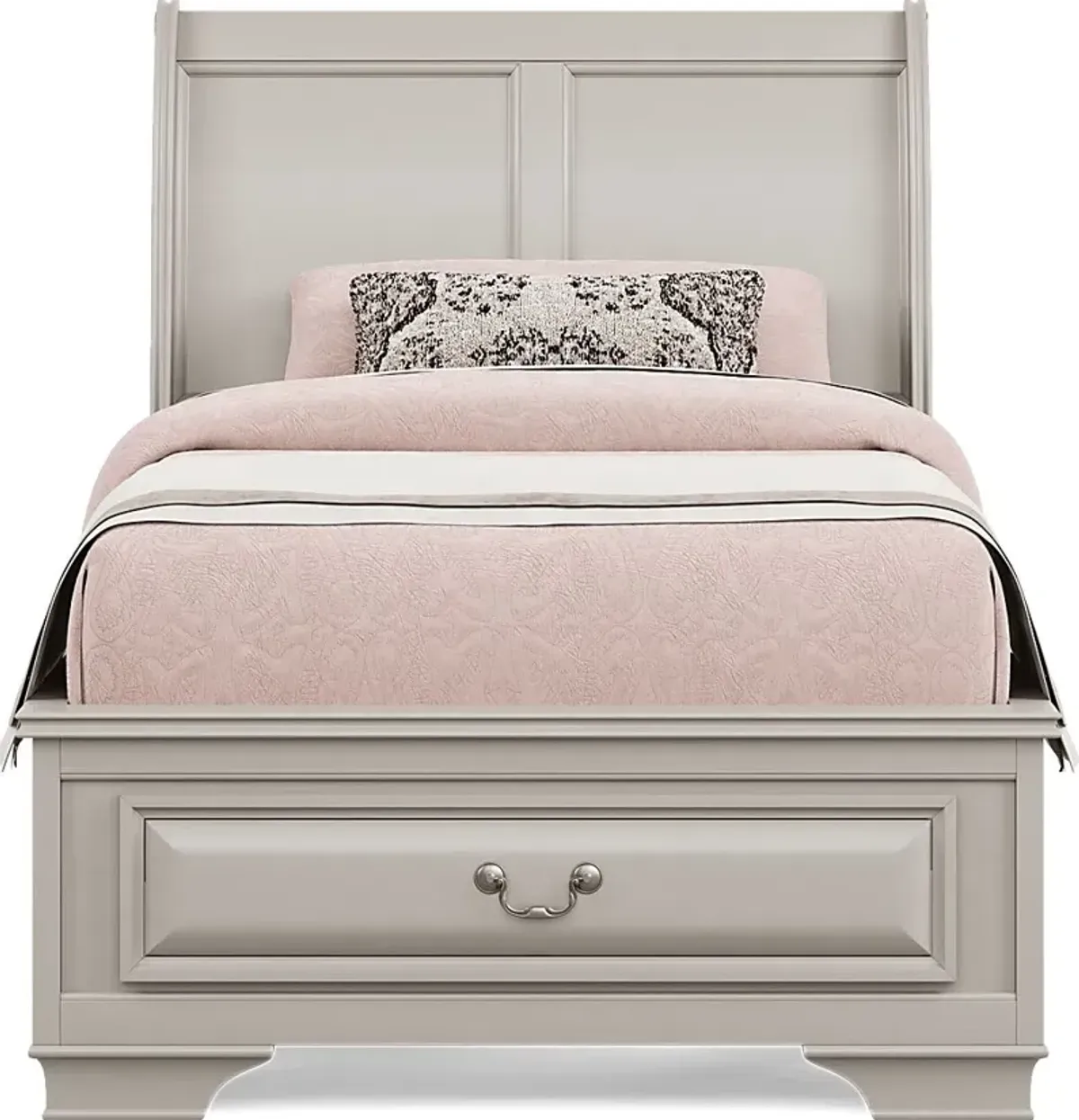 Kids Mill Valley Jr. White 3 Pc Twin Storage Bed