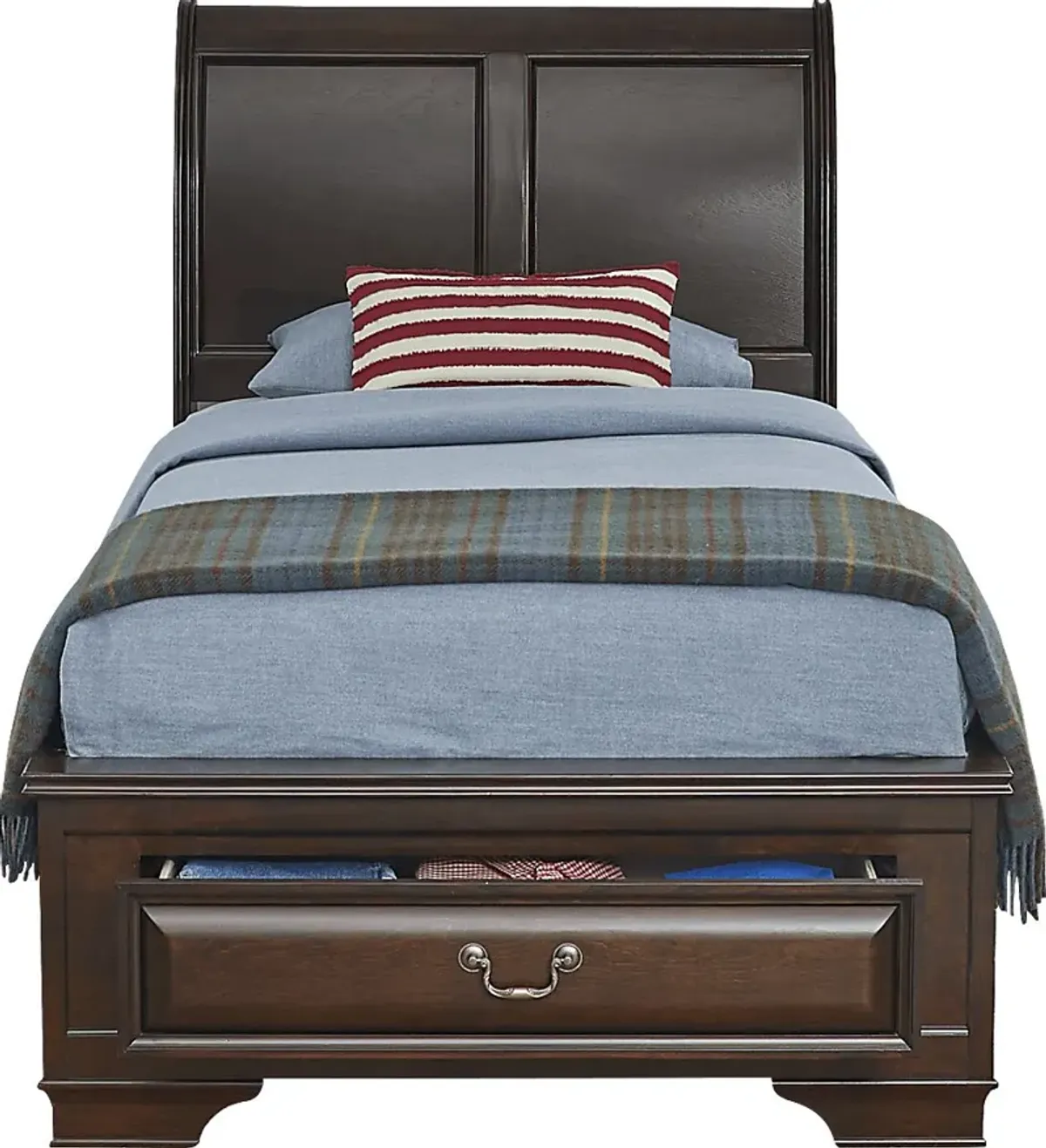 Kids Mill Valley Jr. Cherry 3 Pc Twin Storage Bed