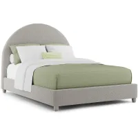 Kids Moonstone Gray 3 Pc Full Upholstered Bed