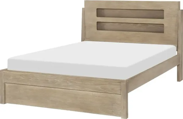 Kids Prism District Brown Full Panel Bed
