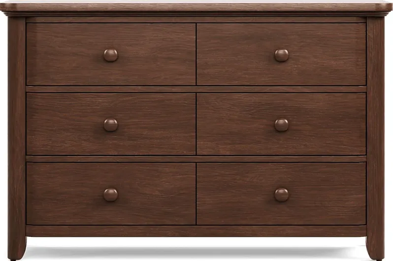 Kids South Bend Brown Cherry Dresser