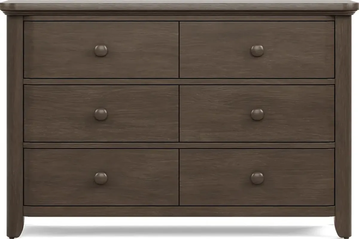 Kids South Bend Brown Cherry Dresser