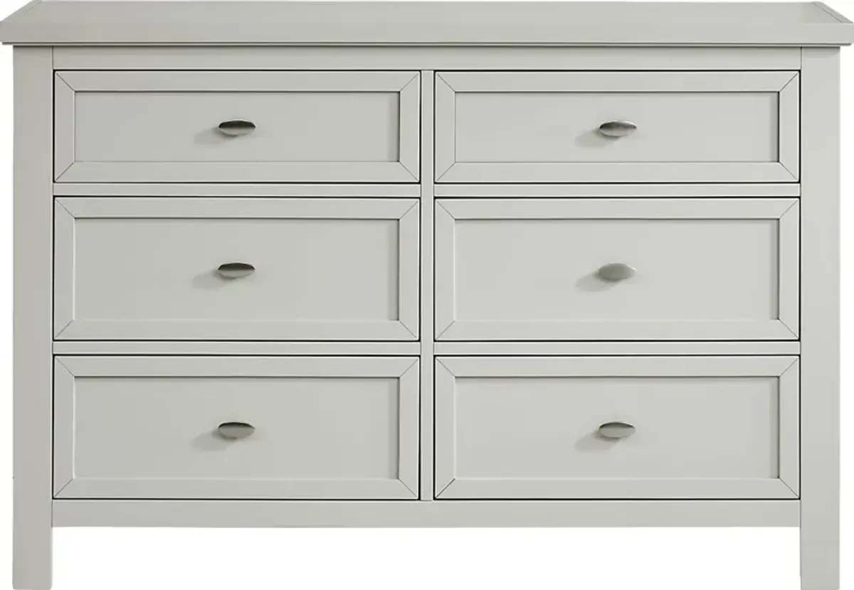 Kids Starry Dreams Gray Dresser