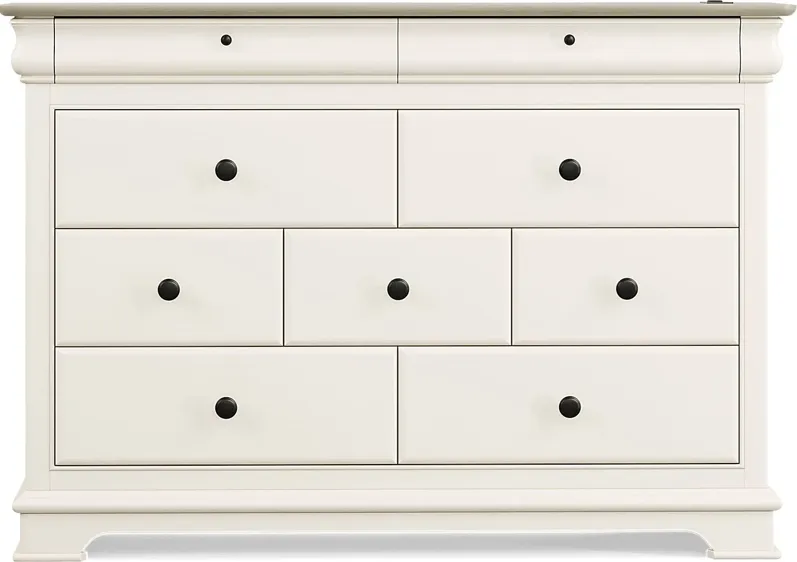 Kids Oberon Cream Dresser