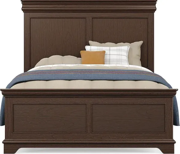 Kids Oberon Chocolate Full Panel Bed