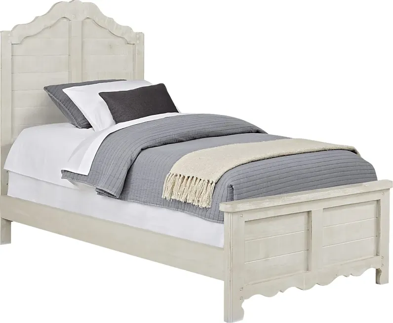 Kids Caraway Cove Gray 3 Pc Twin Panel Bed