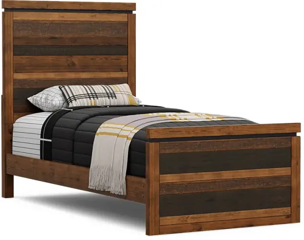 Kids Westover Hills Jr Brown Twin Panel Bed