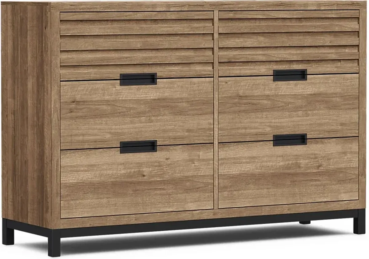 Kids Northridge Drive Caramel Dresser