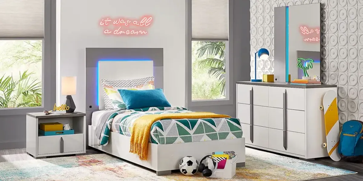 Kids Park Peak White Dresser