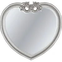 Disney Princess Fairytale Platinum Heart Mirror