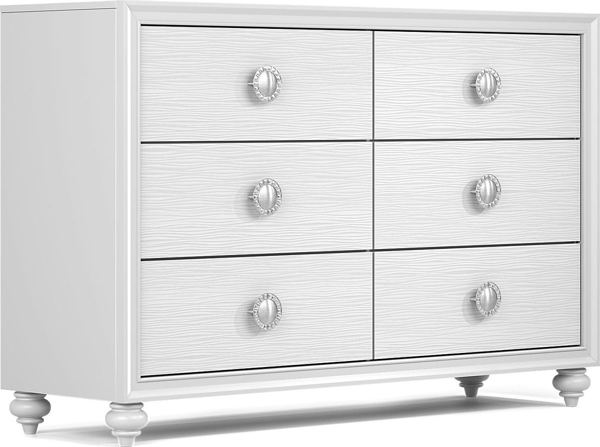 Kids Evangeline White Dresser