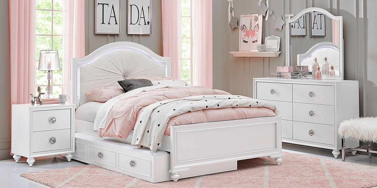 Kids Evangeline White Dresser