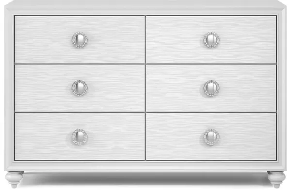Kids Evangeline White Dresser