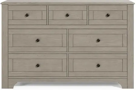 Kids Country Hollow Brown Dresser