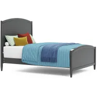 Kids Modern Colors Iron Ore 3 Pc Full Panel Bed