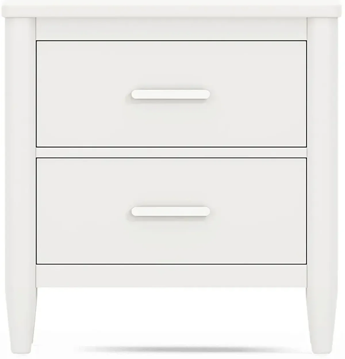 Kids Modern Colors White Nightstand