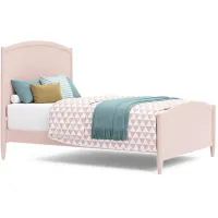 Kids Modern Colors Pink 3 Pc Full Panel Bed