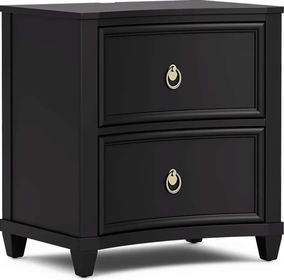 Kids Jaclyn Lane Black Nightstand