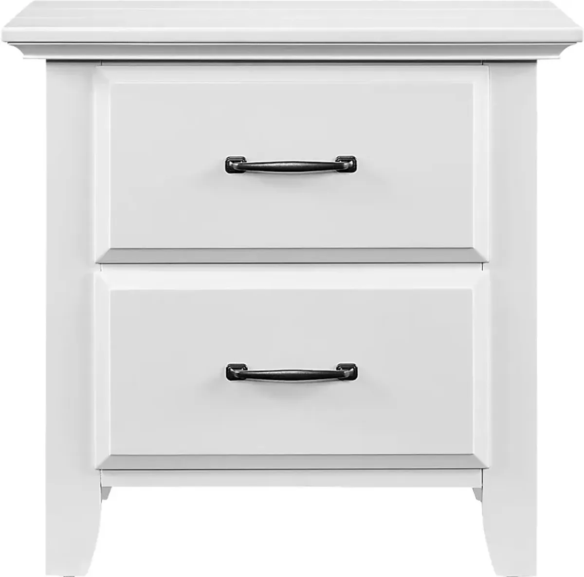 Hillford White Nightstand