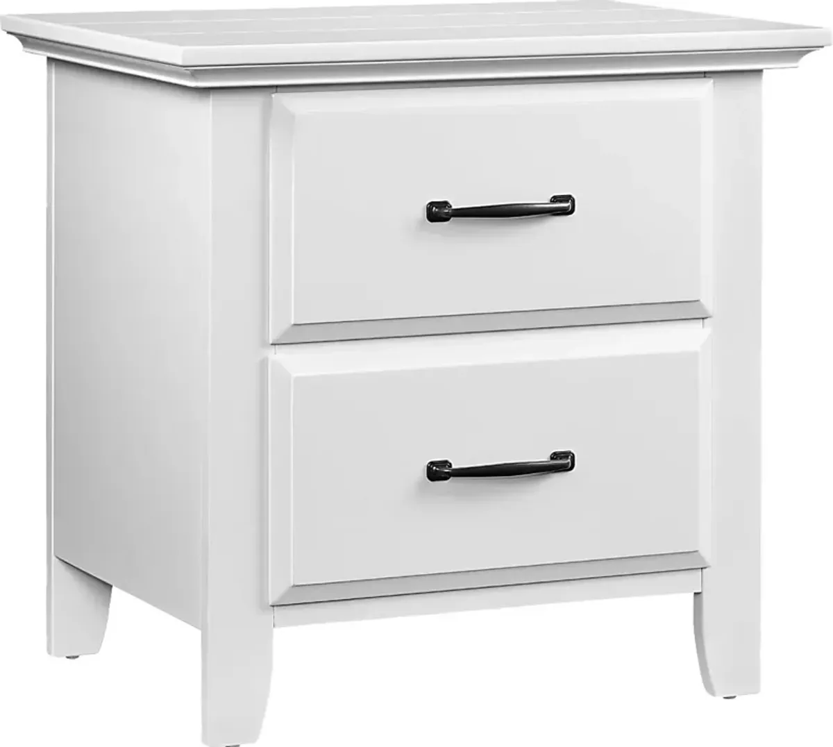 Hillford White Nightstand