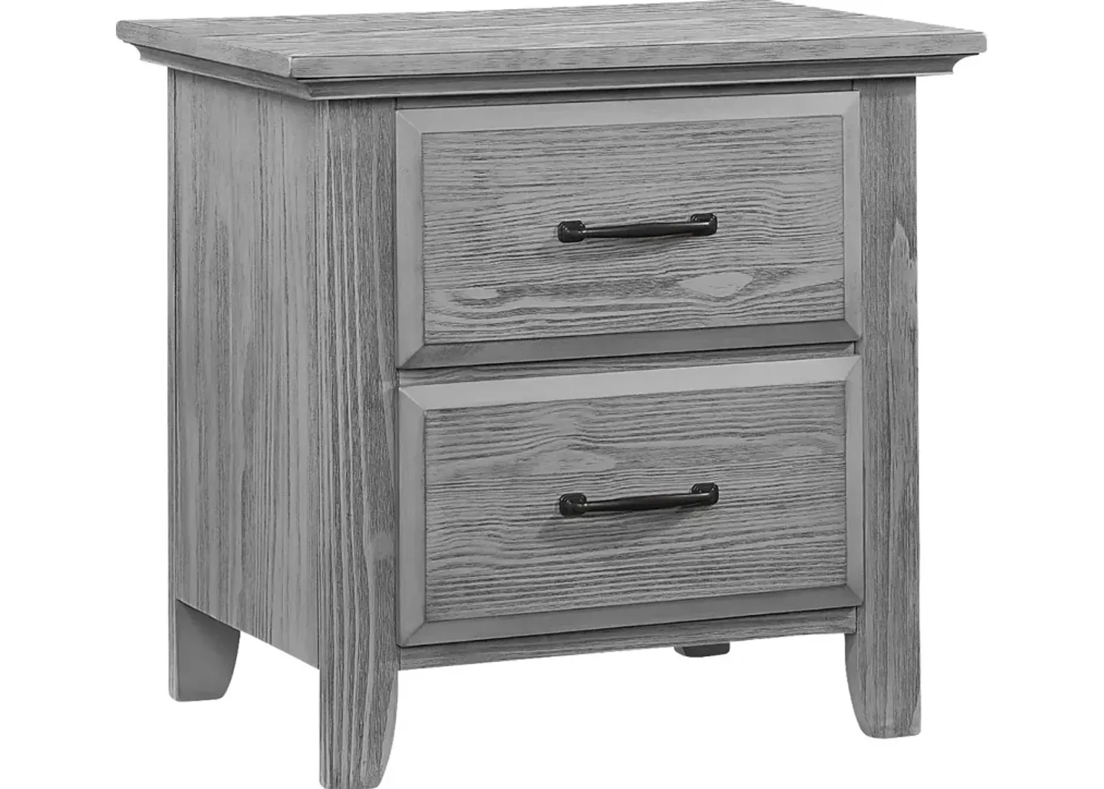 Hillford Gray Nightstand