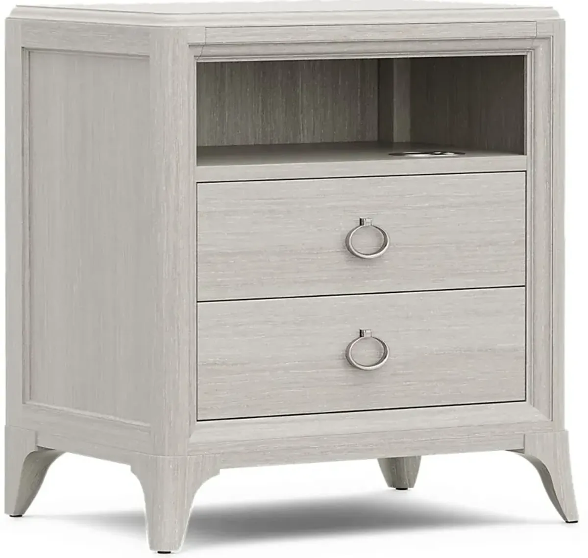 Kids Vivien Wirebrush Gray Nightstand