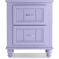 Kids Cottage Colors Lavender Nightstand
